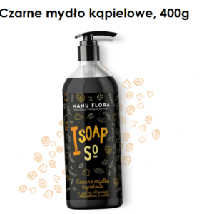 Czarne mydło kąpielowe, 400g