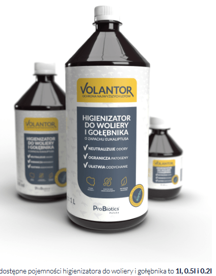 Higienizator do woliery i gołębnika 1 litr