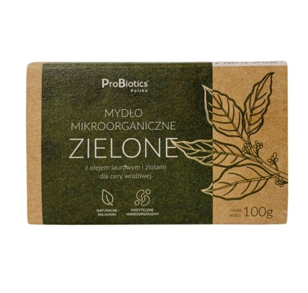 Mydło zielone w kostce - 100 gram