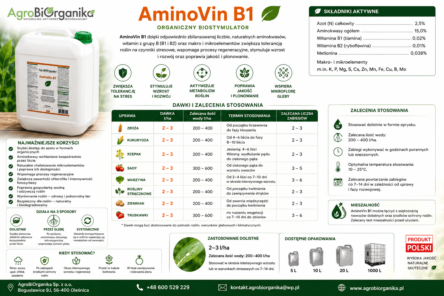 AminoVin B1 5L - obrazek 7