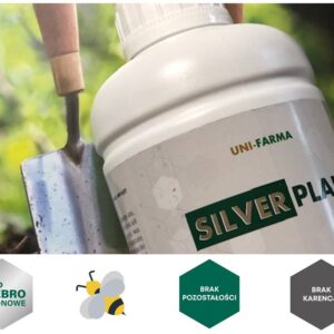 SILVERPLANT nawóz z komponentem biobójczym z nanosrebrem (chwościk, zaraza ziemniaczana)1 L